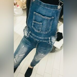 Slim fit overalls